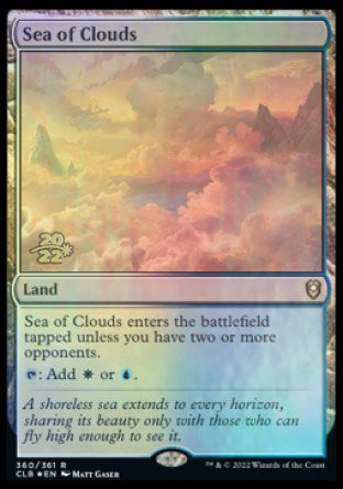 Sea of Clouds [Commander Legends: Battle for Baldur's Gate Prerelease Promos]