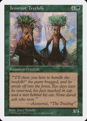 Ironroot Treefolk [Fifth Edition]