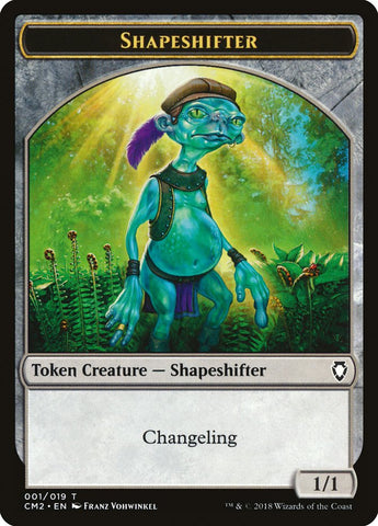 Shapeshifter Token [Commander Anthology Volume II Tokens]