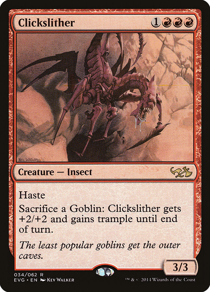 Clickslither (Elves vs. Goblins) [Duel Decks Anthology]