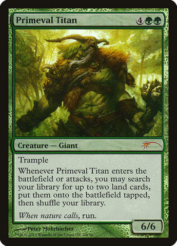 Primeval Titan (Grand Prix) [Grand Prix Promos]