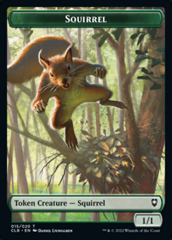 Squirrel Token [Commander Legends: Battle for Baldur's Gate Tokens]