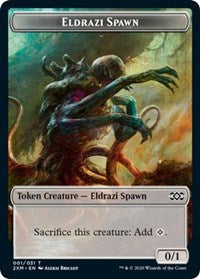 Eldrazi Spawn // Tuktuk the Returned Double-Sided Token [Double Masters Tokens]