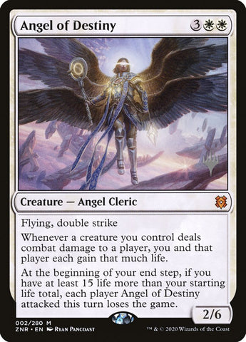 Angel of Destiny (Promo Pack) [Zendikar Rising Promos]