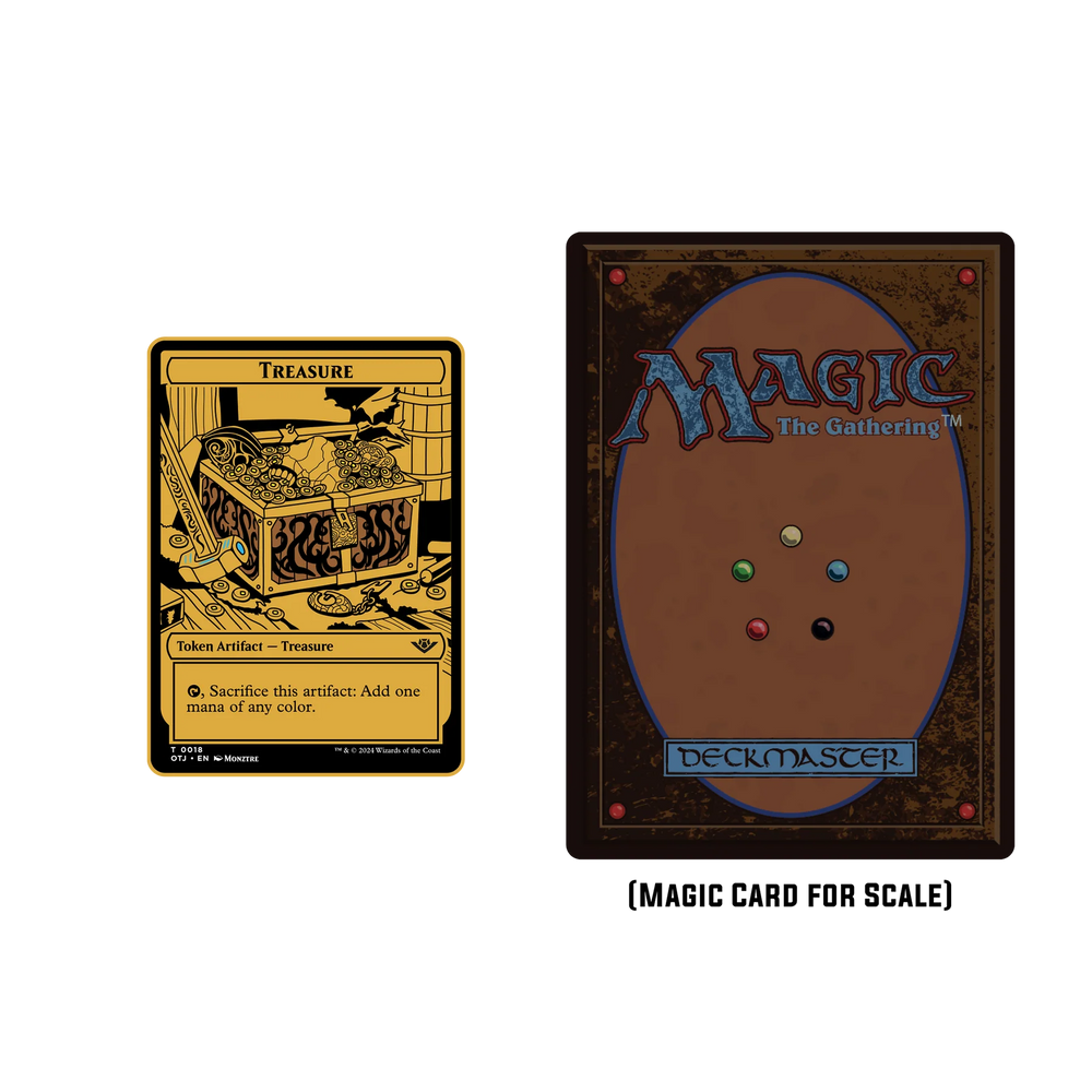 Pinfinity AR Pin - Magic: The Gathering - OTJ Treasure Token