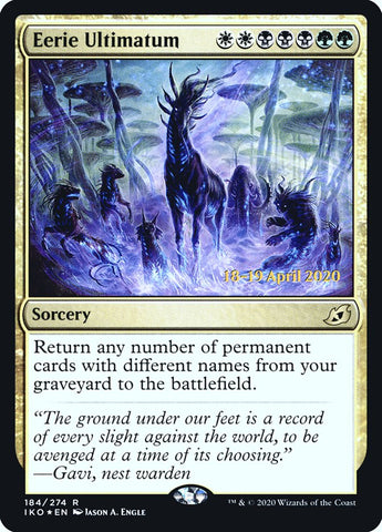 Eerie Ultimatum [Ikoria: Lair of Behemoths Prerelease Promos]