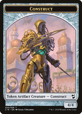 Construct Token (020/026) [Commander 2018 Tokens]