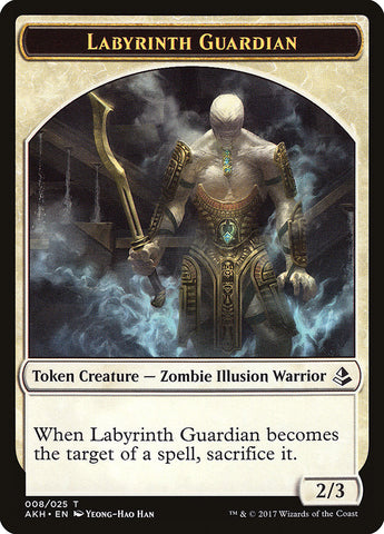 Labyrinth Guardian // Insect Double-Sided Token [Amonkhet Tokens]