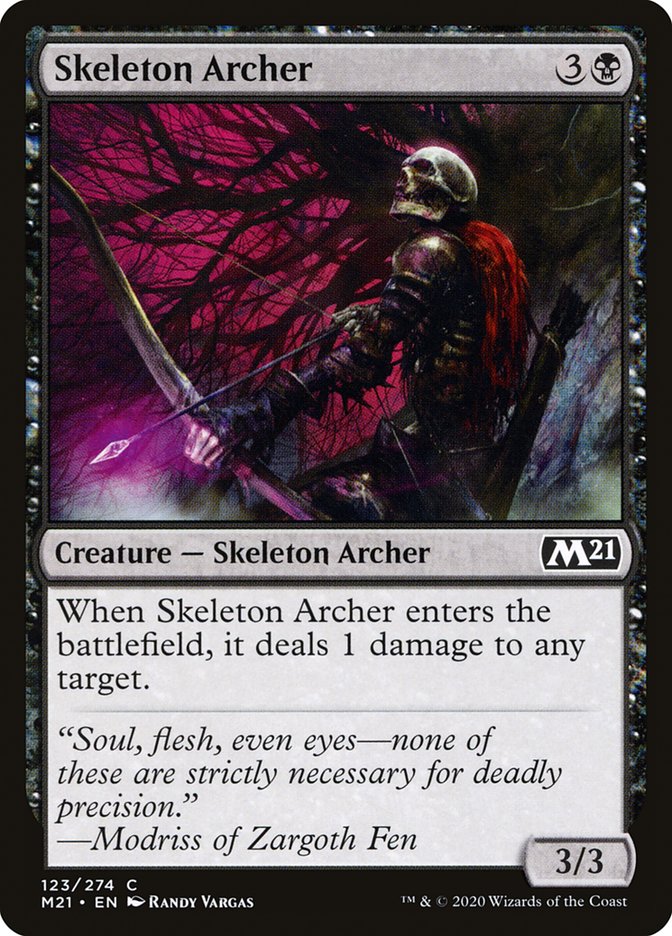 Skeleton Archer [Core Set 2021]