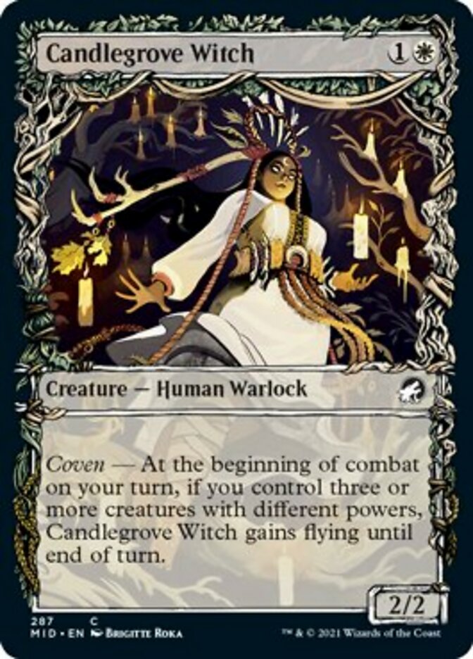 Candlegrove Witch (Showcase Equinox) [Innistrad: Midnight Hunt]