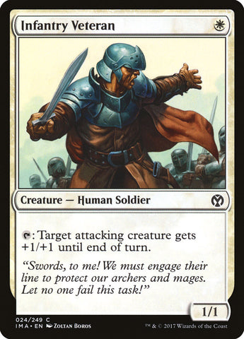 Infantry Veteran [Iconic Masters]