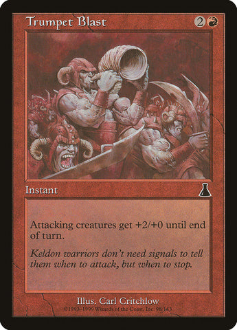 Trumpet Blast [Urza's Destiny]