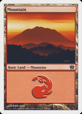 Mountain (345) [Ninth Edition]