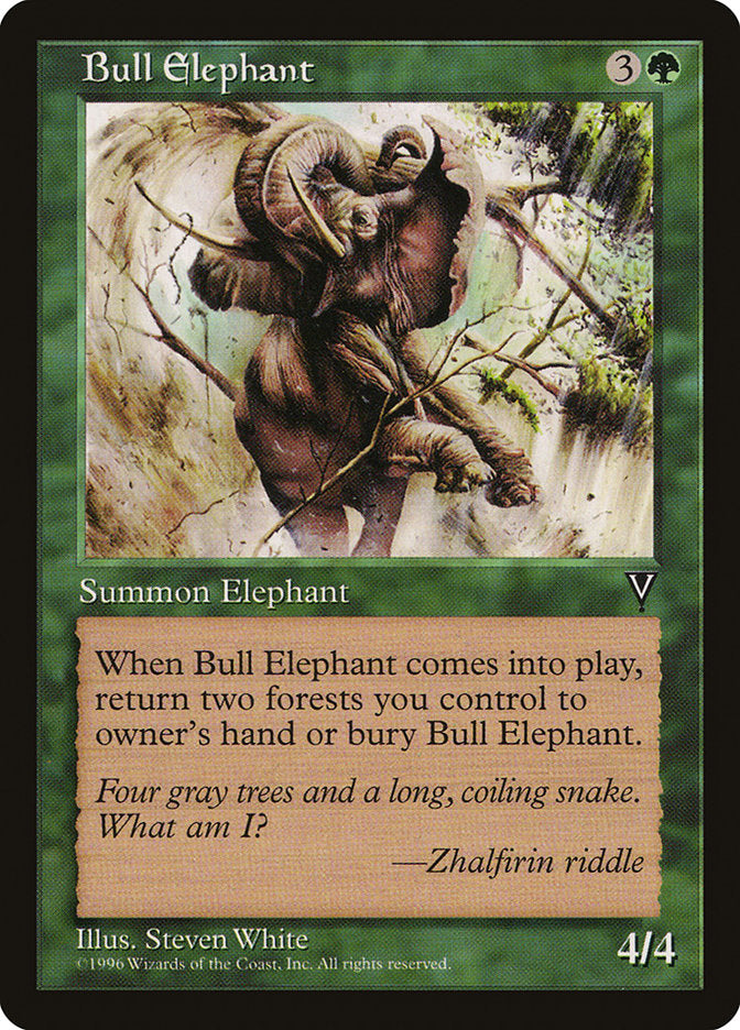 Bull Elephant [Visions]