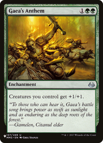 Gaea's Anthem (MM3) [The List]