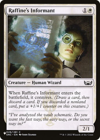 Raffine's Informant [The List]