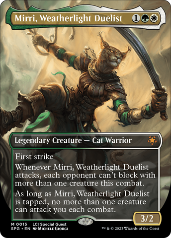 Mirri, Weatherlight Duelist (Borderless) [The Lost Caverns of Ixalan Special Guests]