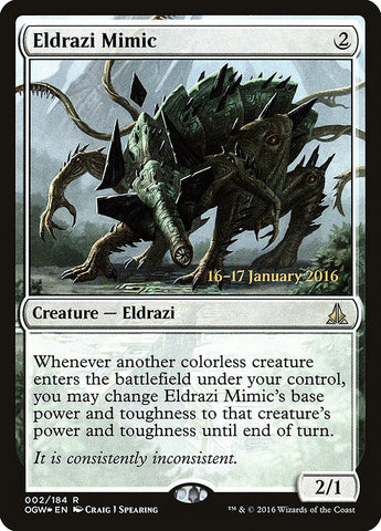 Eldrazi Mimic [Oath of the Gatewatch Prerelease Promos]