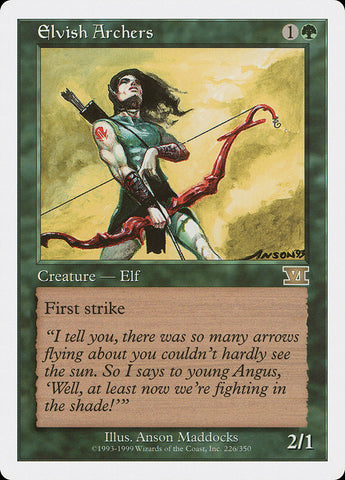 Elvish Archers [Classic Sixth Edition]