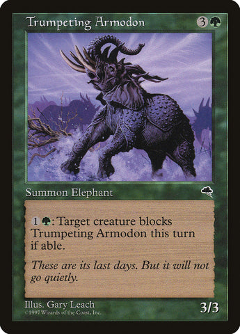 Trumpeting Armodon [Tempest]