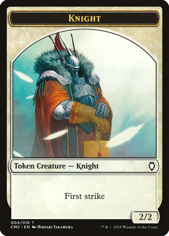 Knight Token [Commander Anthology Volume II Tokens]