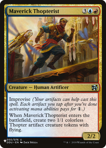 Maverick Thopterist (DDU) [The List]