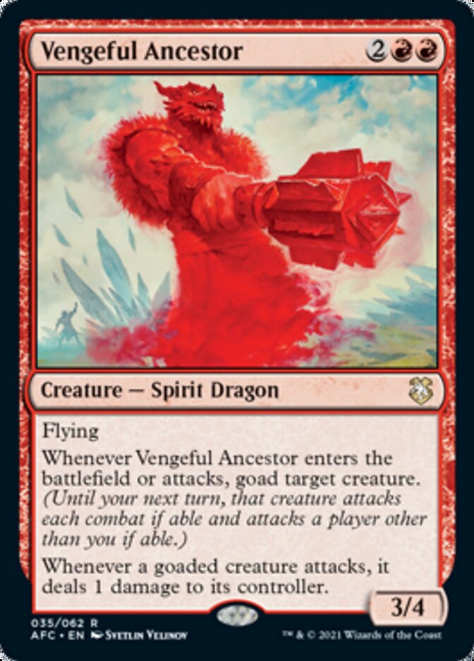 Vengeful Ancestor [Dungeons & Dragons: Adventures in the Forgotten Realms Commander]