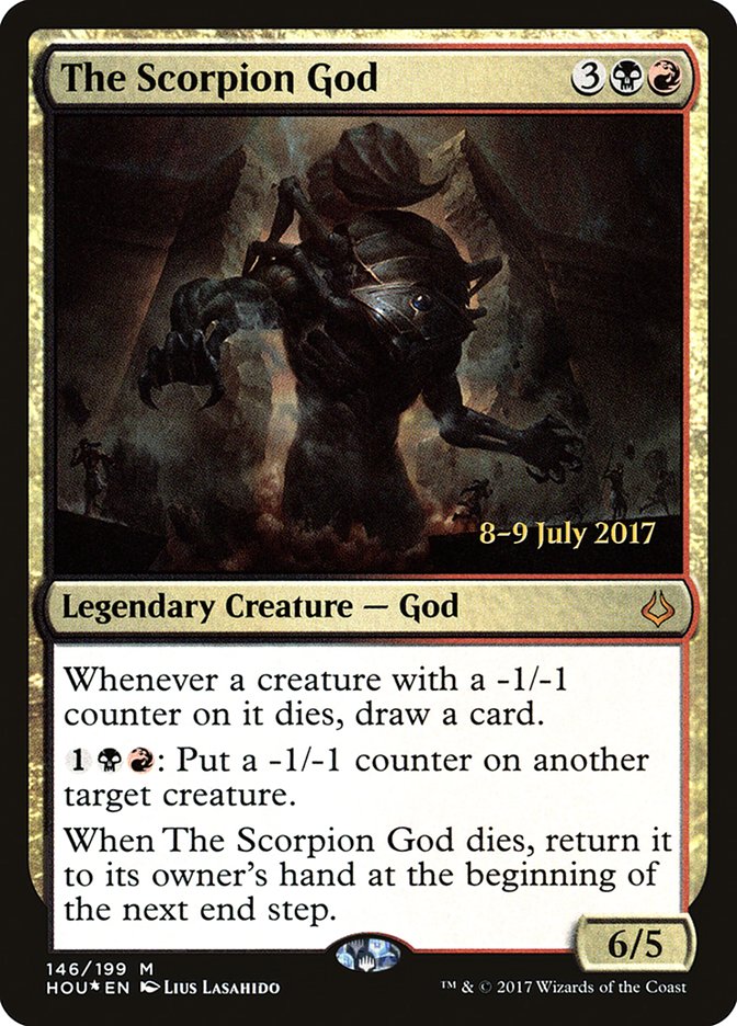 The Scorpion God [Hour of Devastation Prerelease Promos]