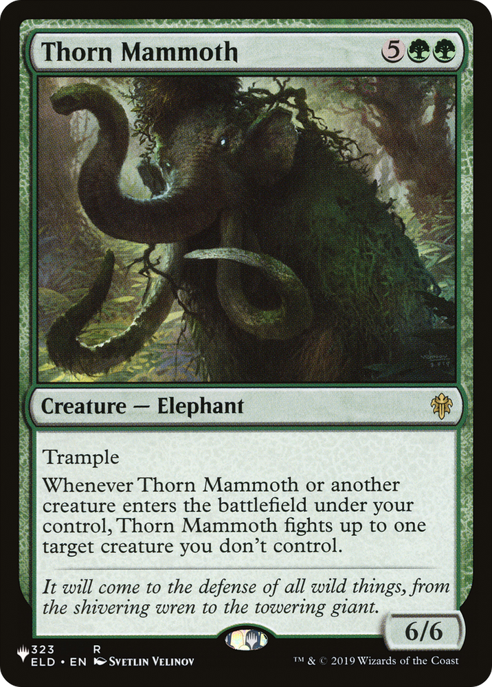 Thorn Mammoth [The List]