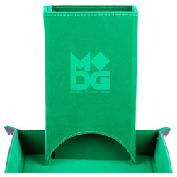 Fold Up Velvet Dice Tower