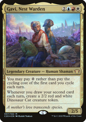 Gavi, Nest Warden (Oversized) [Commander 2020 Oversized]