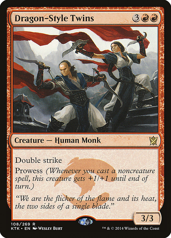 Dragon-Style Twins [Khans of Tarkir]