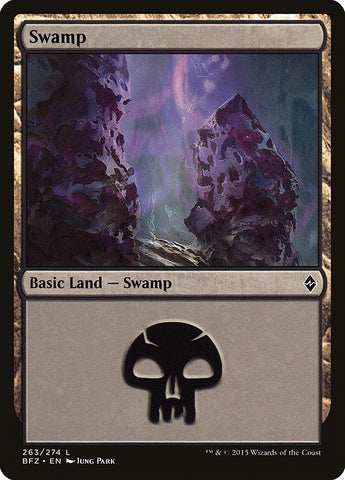 Swamp (263) [Battle for Zendikar]