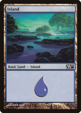 Island (235) [Magic 2011]