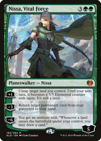 Nissa, Vital Force (Promo Pack) [Kaladesh Promos]