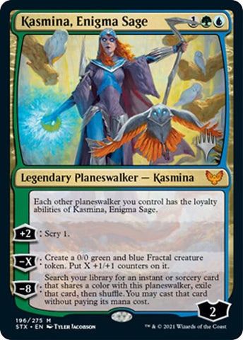 Kasmina, Enigma Sage (Promo Pack) [Strixhaven: School of Mages Promos]