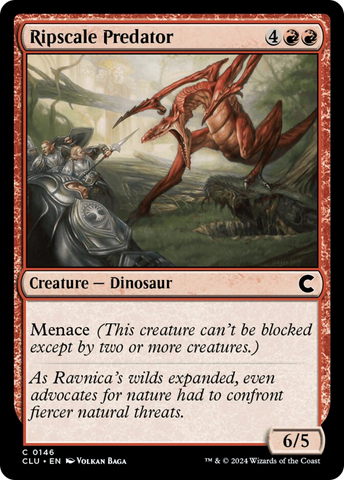 Ripscale Predator [Ravnica: Clue Edition]