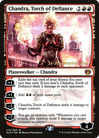 Chandra, Torch of Defiance [Kaladesh Prerelease Promos]