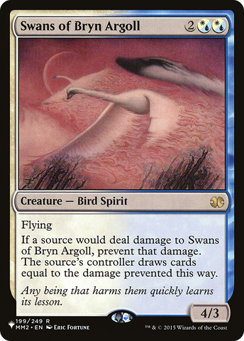 Swans of Bryn Argoll [The List]