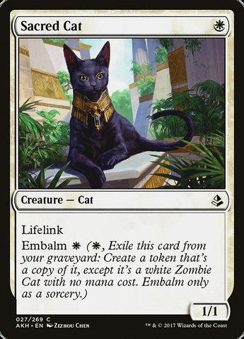 Sacred Cat [Amonkhet]