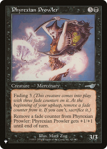 Phyrexian Prowler [The List]