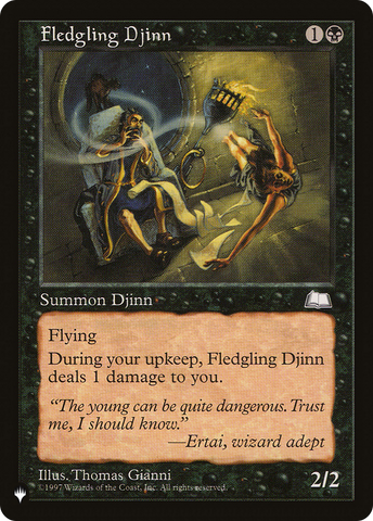 Fledgling Djinn [The List]