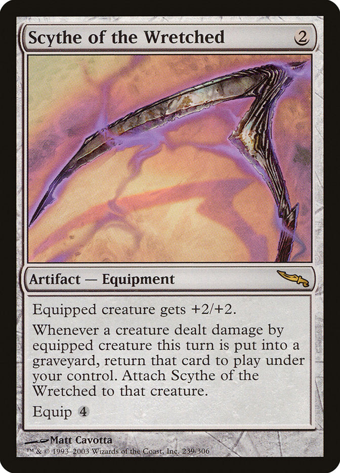 Scythe of the Wretched [Mirrodin]