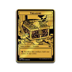 Pinfinity AR Pin - Magic: The Gathering - OTJ Treasure Token