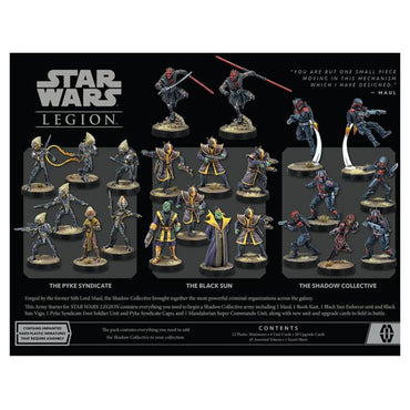 Star Wars Legion: Shadow Collective Starter Set